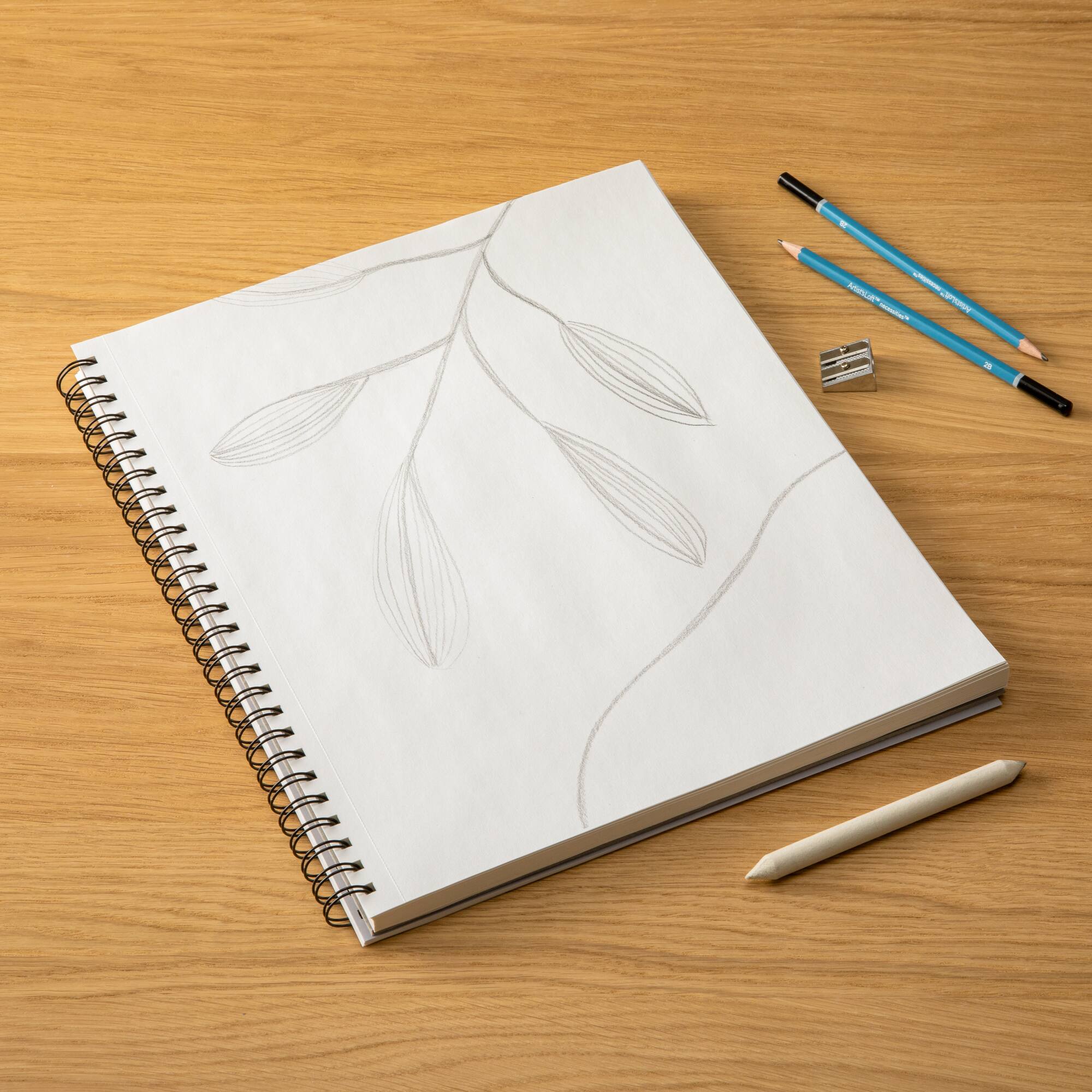 6 Pack: Recycled Sketch Paper Pad by Artist's Loft™, 11" x 14"